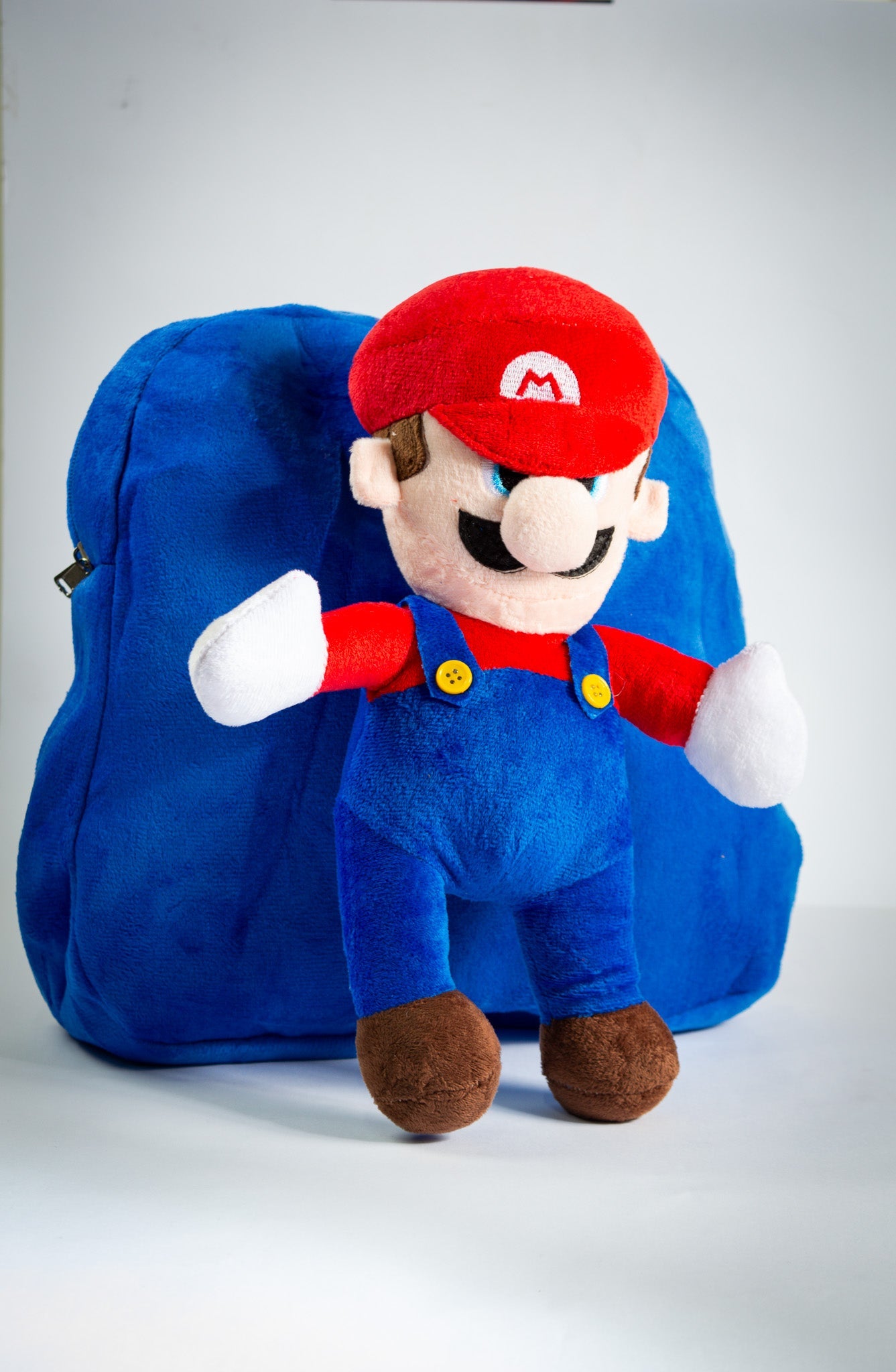 Super Mario Kids Plush Bag 9-10 Inch Best For Boys