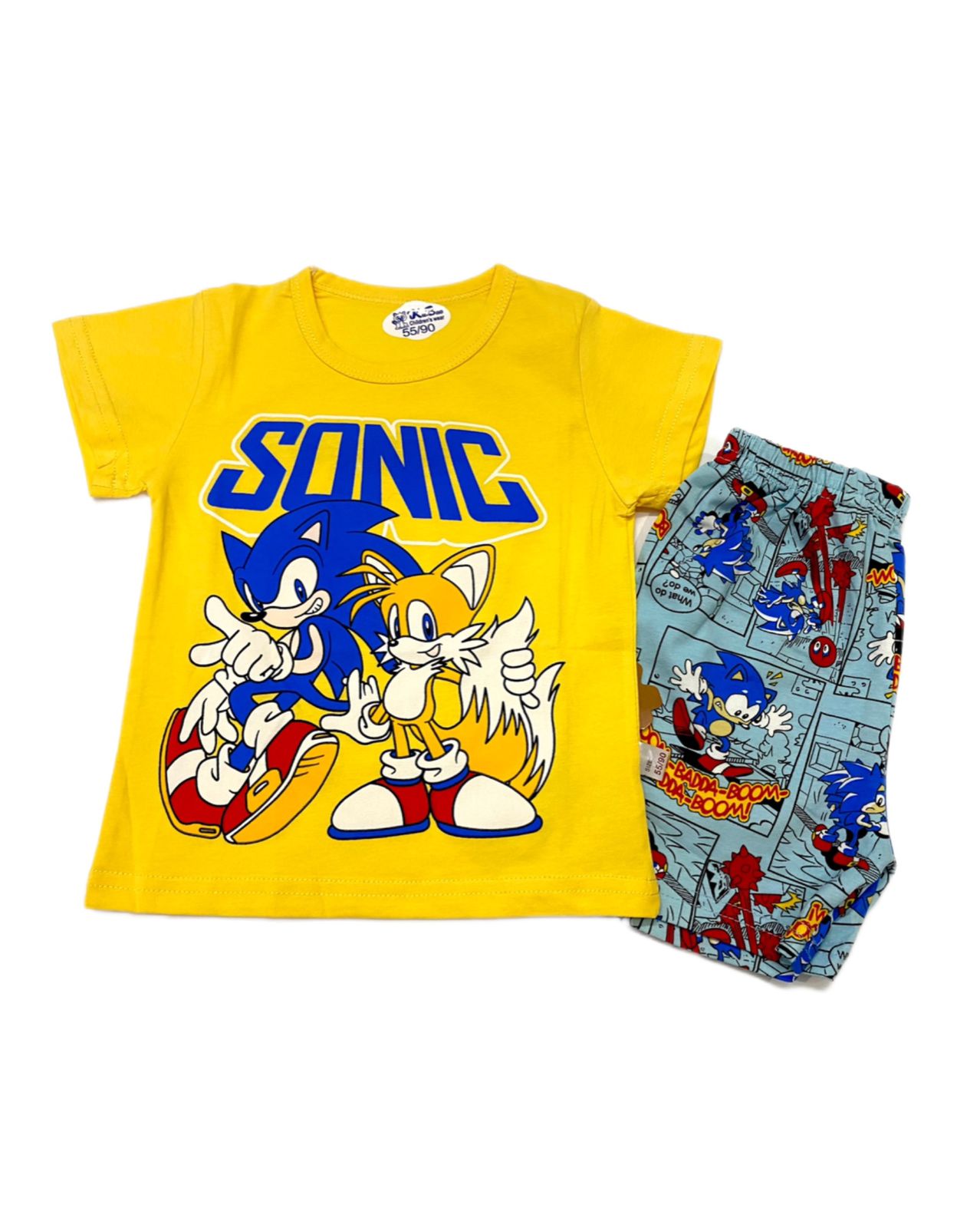 Kids Sonic Character T-shirt and Short