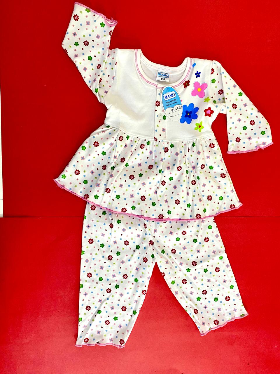 Baby Girl Night Suit 2pc