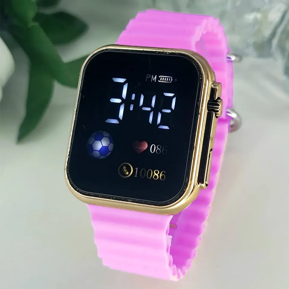 Digital Waterproof Ultra LED Display Fashionable Children Kids