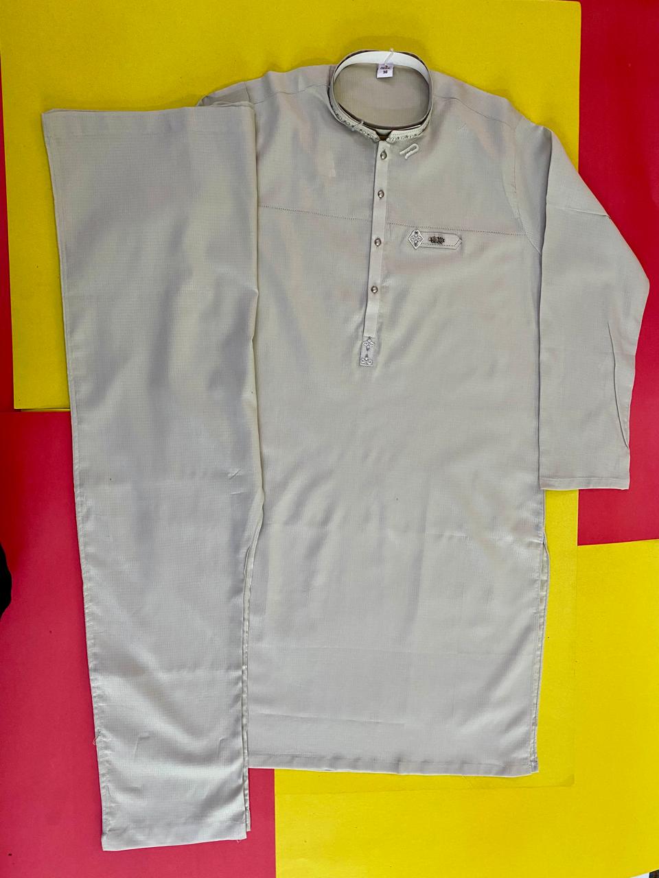 Infant Boys Cotton Embroidered Kurta Shalwar