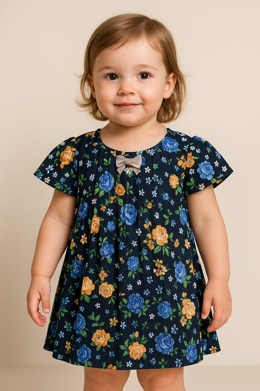 Girls Chiffon Casual Top Black